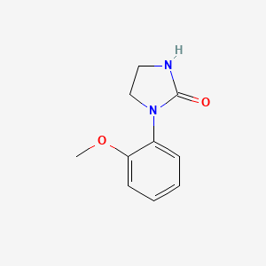 molecular formula C10H12N2O2 B1608315 1-(2-Methoxyphenyl)imidazolidin-2-one CAS No. 62868-43-3
