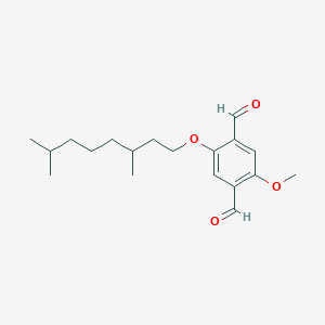 2-(3,7-Dimethyloctoxy)-5-methoxyterephthalaldehyde