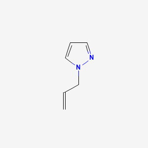 molecular formula C6H8N2 B1608339 1-Allyl-1H-pyrazole CAS No. 35852-74-5
