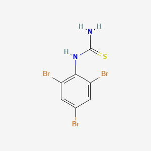 molecular formula C7H5Br3N2S B1608342 2,4,6-Tribromophenylthiourea CAS No. 5337-47-3