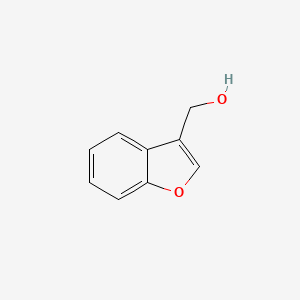 molecular formula C9H8O2 B1608344 Benzofuran-3-ylmethanol CAS No. 4687-23-4