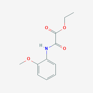 B1608345 Ethyl [(2-methoxyphenyl)amino](oxo)acetate CAS No. 7267-26-7