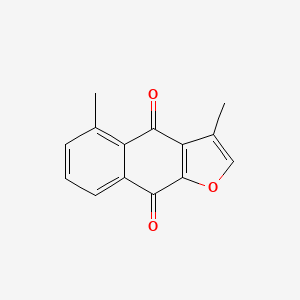 molecular formula C14H10O3 B1608367 Maturinone CAS No. 22985-02-0