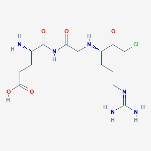molecular formula C14H25ClN6O5 B1608369 GGACK CAS No. 65113-67-9