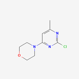 molecular formula C9H12ClN3O B1608373 4-(2-Chloro-6-methylpyrimidin-4-yl)morpholine CAS No. 52026-43-4