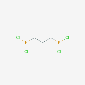 molecular formula C3H6Cl4P2 B1608375 1,3-Bis(dichlorophosphino)propane CAS No. 28240-70-2