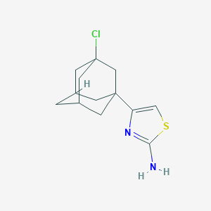 4-(3-Chloro-1-adamantyl)-1,3-thiazol-2-amine
