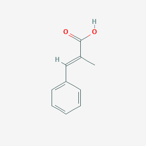 molecular formula C10H10O2 B160838 alpha-Methylcinnamic acid CAS No. 1895-97-2