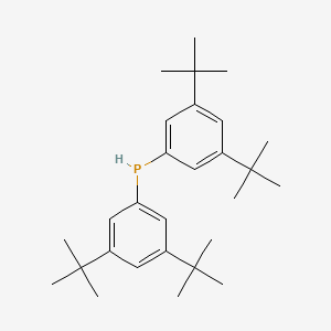molecular formula C28H43P B1608389 Bis(3,5-DI-tert-butylphenyl)phosphine CAS No. 287960-85-4
