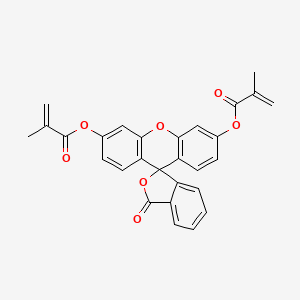 [6'-(2-Methylprop-2-enoyloxy)-3-oxospiro[2-benzofuran-1,9'-xanthene]-3'-yl] 2-methylprop-2-enoate