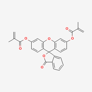 molecular formula C28H20O7 B1608397 [6'-(2-Methylprop-2-enoyloxy)-3-oxospiro[2-benzofuran-1,9'-xanthene]-3'-yl] 2-methylprop-2-enoate CAS No. 206444-58-8