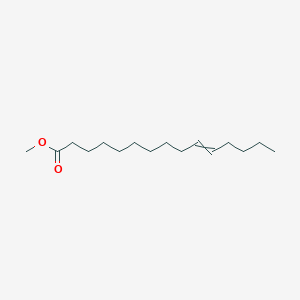 molecular formula C16H30O2 B1608401 10-Pentadecenoic acid, methyl ester, (E)- CAS No. 90176-51-5