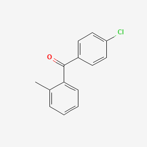 molecular formula C14H11ClO B1608402 4-Chloro-2'-methylbenzophenone CAS No. 41064-50-0