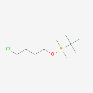 molecular formula C10H23ClOSi B1608407 tert-Butyl(4-chlorobutoxy)dimethylsilane CAS No. 89031-83-4