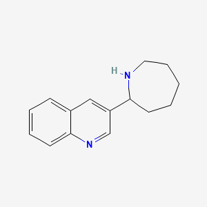 3-Azepan-2-yl-quinoline