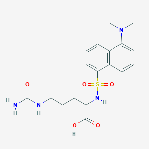 molecular formula C18H24N4O5S B1608413 Dansyl-L-citrulline CAS No. 74672-25-6