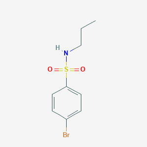 molecular formula C9H12BrNO2S B160842 4-Bromo-n-propylbenzenesulfonamide CAS No. 3476-19-5