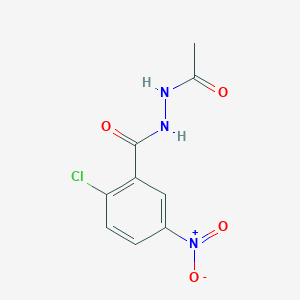 N'-acetyl-2-chloro-5-nitrobenzohydrazide