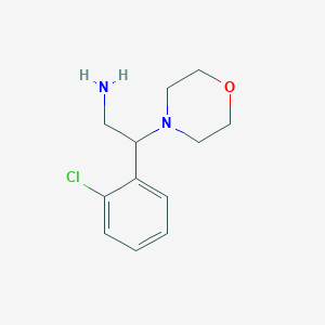 2-(2-Chlorophenyl)-2-morpholin-4-ylethylamine