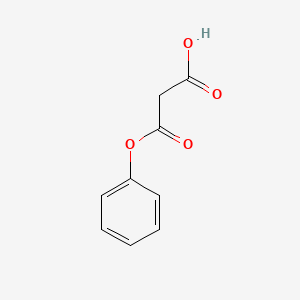 molecular formula C9H8O4 B1608450 Monophenyl malonate CAS No. 35756-54-8
