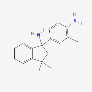 1-(4-Aminophenyl)-1,3,3-trimethylindan-ar-amine