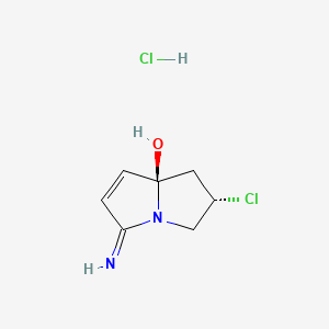 (2S-trans)-2-Chloro-5-imino-2,3-dihydro-1H-pyrrolizin-7a(5H)-ol monohydrochloride