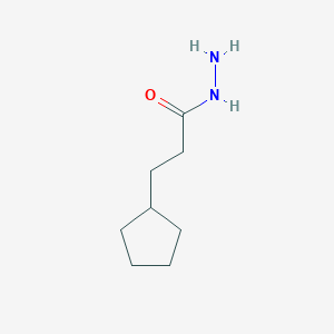 3-Cyclopentylpropanehydrazide