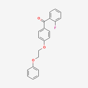 2-Fluoro-4'-(2-phenoxyethoxy)benzophenone