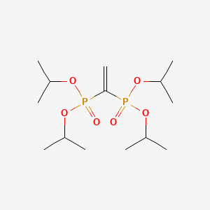 molecular formula C14H30O6P2 B1608487 Phosphonic acid, ethenylidenebis-, tetrakis(1-methylethyl) ester CAS No. 48074-47-1