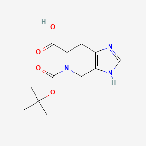 5-Boc-4,5,6,7-tetrahydro-3H-imidazo[4,5-c]pyridine-6-carboxylic acid