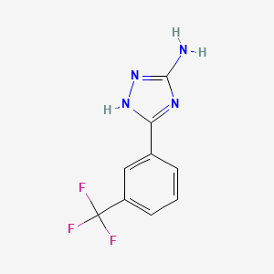 5-[3-(trifluoromethyl)phenyl]-1H-1,2,4-triazol-3-amine