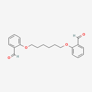molecular formula C20H22O4 B1608511 2-[6-(2-Formylphenoxy)hexoxy]benzaldehyde CAS No. 64621-35-8