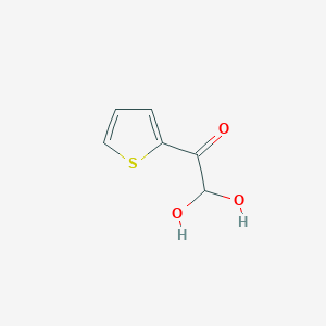 molecular formula C6H6O3S B160852 2-Thiopheneglyoxal hydrate CAS No. 138380-43-5
