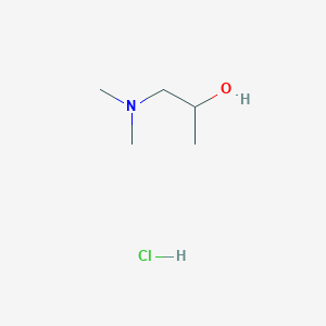 molecular formula C5H14ClNO B1608523 2-Propanol,1-(dimethylamino)-, hydrochloride (1:1) CAS No. 54541-47-8