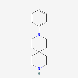 molecular formula C15H22N2 B1608529 3-Phenyl-3,9-diazaspiro[5.5]undecane CAS No. 959490-93-8
