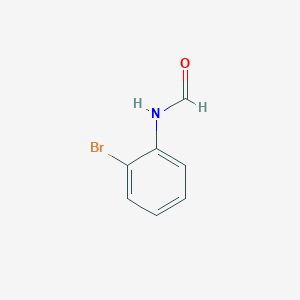 molecular formula C7H6BrNO B160853 N-(2-bromophenyl)formamide CAS No. 10113-38-9