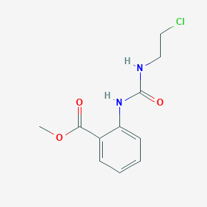 molecular formula C11H13ClN2O3 B1608533 Methyl 2-[3-(2-chloroethyl)ureido]benzoate CAS No. 77093-92-6