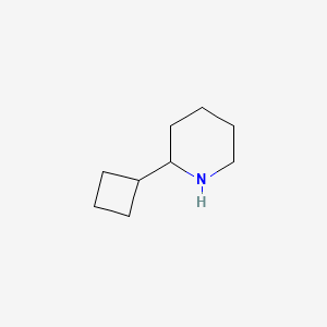 molecular formula C9H17N B1608541 2-Cyclobutylpiperidine CAS No. 526183-12-0