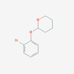 molecular formula C11H13BrO2 B1608542 2-(2-bromophenoxy)tetrahydro-2H-pyran CAS No. 57999-46-9