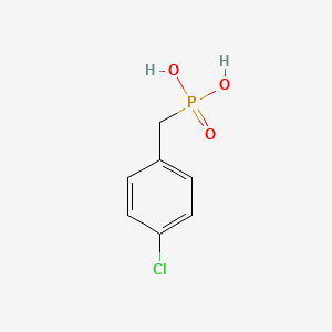 molecular formula C7H8ClO3P B1608543 (4-Chloro-benzyl)-phosphonic acid CAS No. 39225-05-3