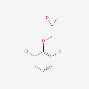 molecular formula C9H8Cl2O2 B1608544 2-[(2,6-Dichlorophenoxy)methyl]oxirane CAS No. 3556-00-1