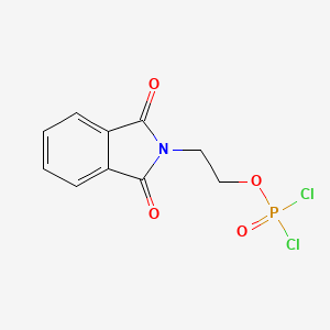 molecular formula C10H8Cl2NO4P B1608555 2-(2-Dichlorophosphoryloxyethyl)isoindole-1,3-dione CAS No. 52198-45-5