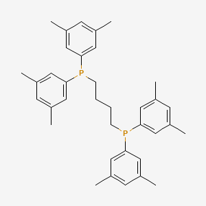 molecular formula C36H44P2 B1608558 1,4-Bis[bis(3,5-dimethylphenyl)phosphino]butane CAS No. 220185-37-5