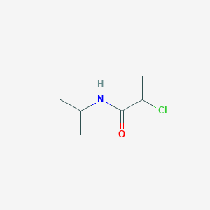 molecular formula C6H12ClNO B1608578 2-chloro-N-isopropylpropanamide CAS No. 42275-92-3