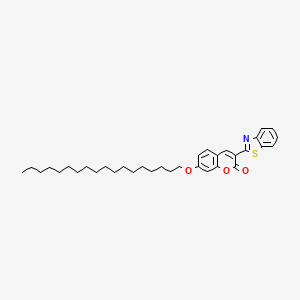 3-(2-Benzothiazolyl)-7-octadecyloxycoumarin