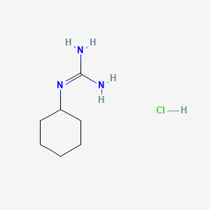B1608585 Cyclohexylguanidine monohydrochloride CAS No. 2498-47-7