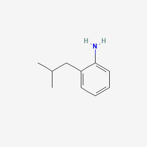 molecular formula C10H15N B1608592 2-Isobutylaniline CAS No. 71182-59-7