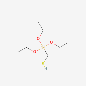 molecular formula C7H18O3SSi B1608601 Triethoxysilylmethanethiol CAS No. 60764-83-2