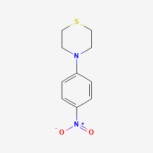 molecular formula C10H12N2O2S B1608610 4-(4-Nitrophenyl)thiomorpholine CAS No. 90254-22-1
