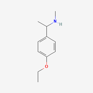 molecular formula C11H17NO B1608611 1-(4-乙氧基苯基)-N-甲基乙胺 CAS No. 842955-24-2
